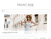 Tablet Screenshot of louiseroe.com